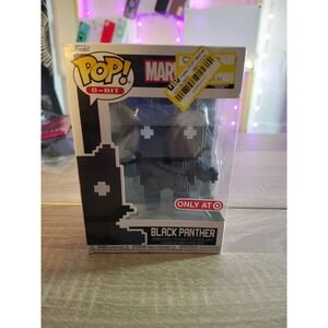 Funko Pop Marvel 8 Bit Black Panther‎ Target Exclusive Vinyl Figure